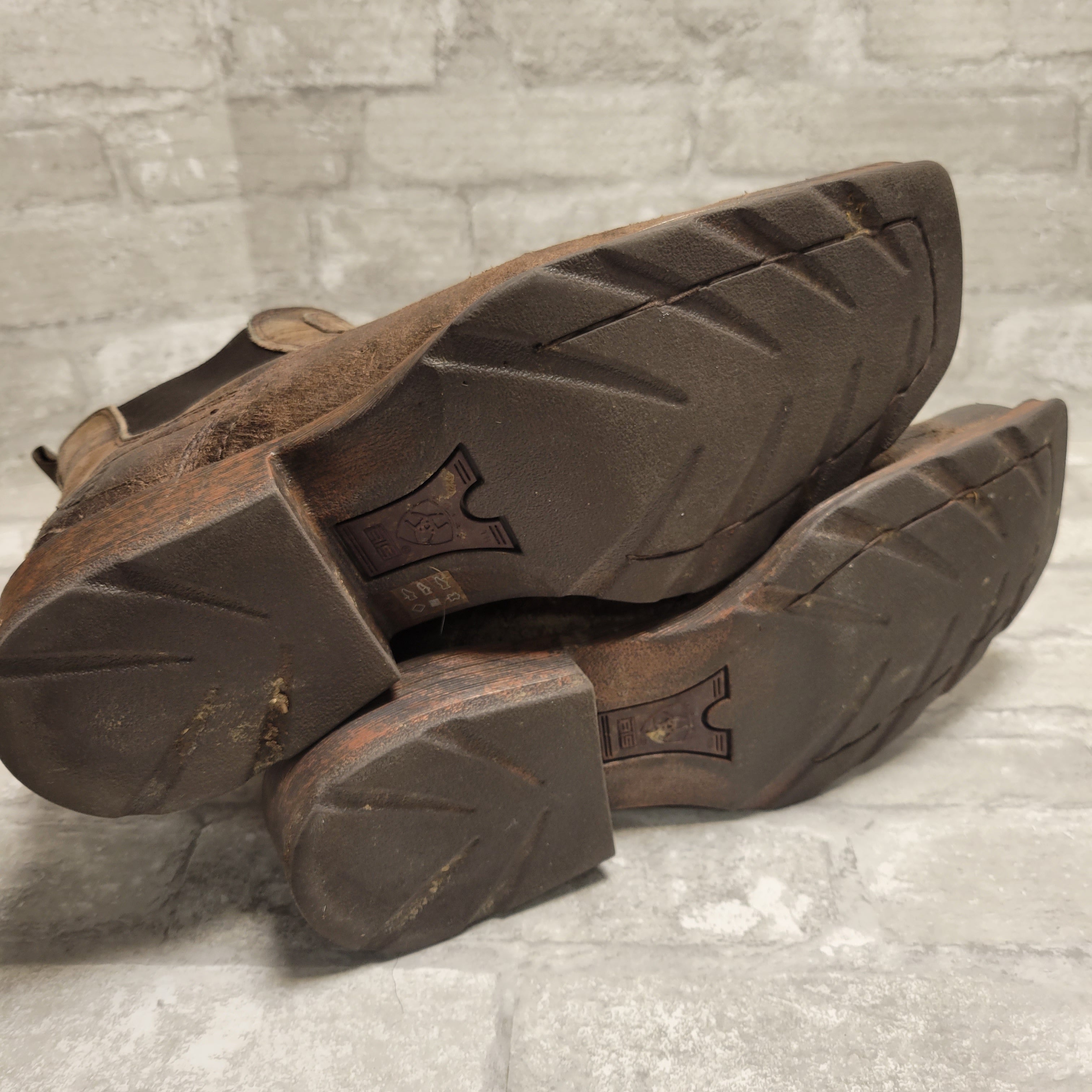 Ariat Men's Stone Midtown Rambler Square Toe Boots, Brown 9.5D (8012220563694)